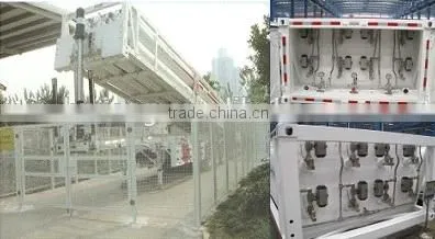 G4 CNG tube trailer for transporting between gas stations, more than 8700 m3 CNG storage