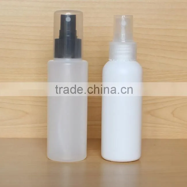 100ml plastic empty PE bottle with mist sprayer