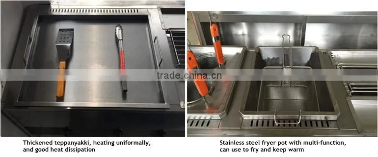 New Type Motor Food Cart / Tricycle Motor Food Cart Made in China for Sale / 48V Motor Food Cart Easily Moveable