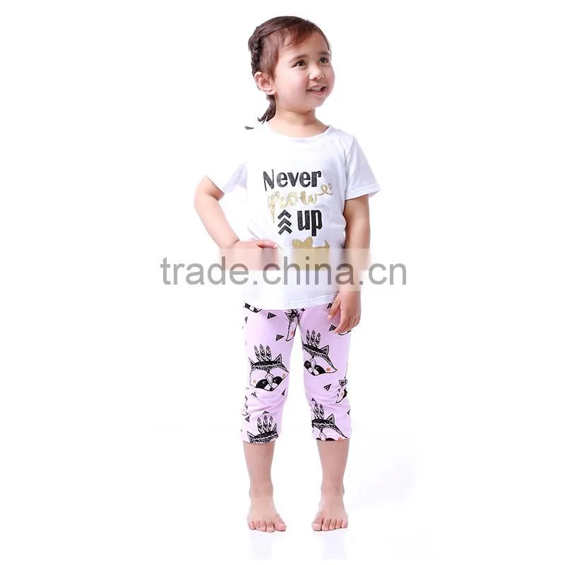 2016 High quality wholesale cotton girl's boutique gold dot shorts pants