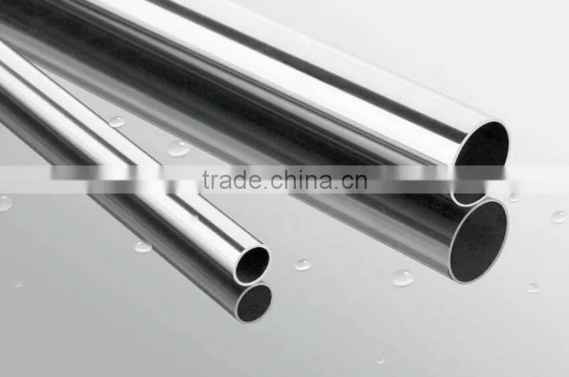 Mirror Finish Round 201/304/316 Stainless Welded Pipe