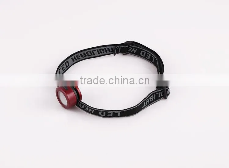 high power lumens rechargeable creee led headlamp with Adjustable and elastic Nylon headband
