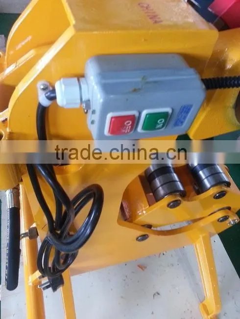 Electric hydraulic cutting machine for 2"-8" steel pipe