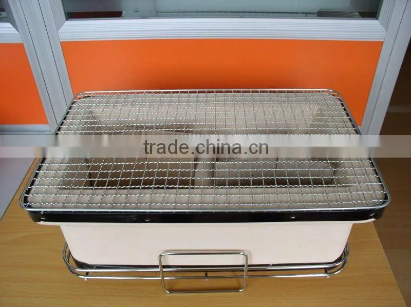 Portable ceramic clay portable beach oven /charcoal indoor cooking ware/charcoal bbq grill