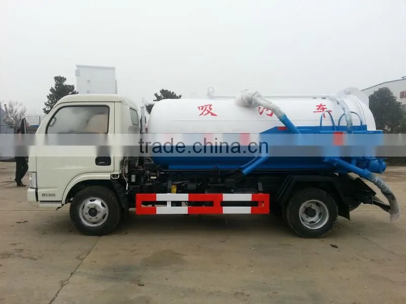 Fast delivery top service perfect quality 4*2 sewage trucks for sale