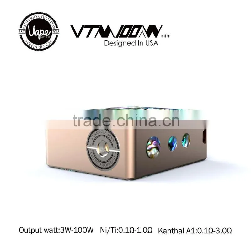 USA design Vape Connexx Vtm 100W mini vape mod, high quality Vtm 100W