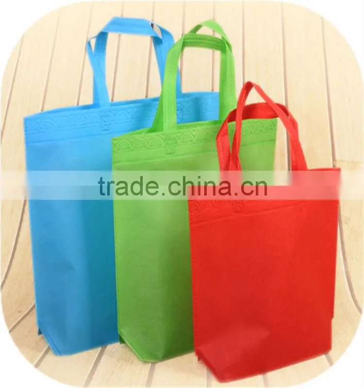 Customized Environmental Nonwoven Promotional Package Shopping Bag