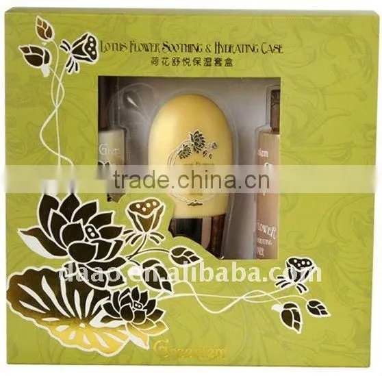 skin care set (Lotus flower soothing and hydrating case)