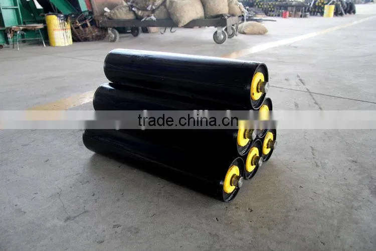 Steel conveyor roller for cement coal port industry