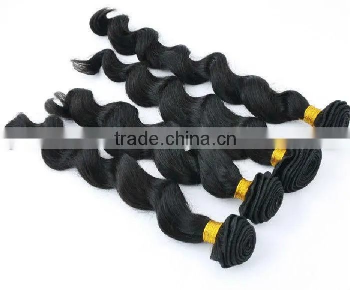 Top quality brazilian 24inch human hair weave extension