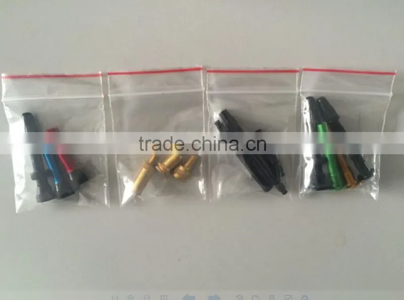 aluminium presta bicycle tyre valve FR12-55mm 80mm tubeless tyre valve