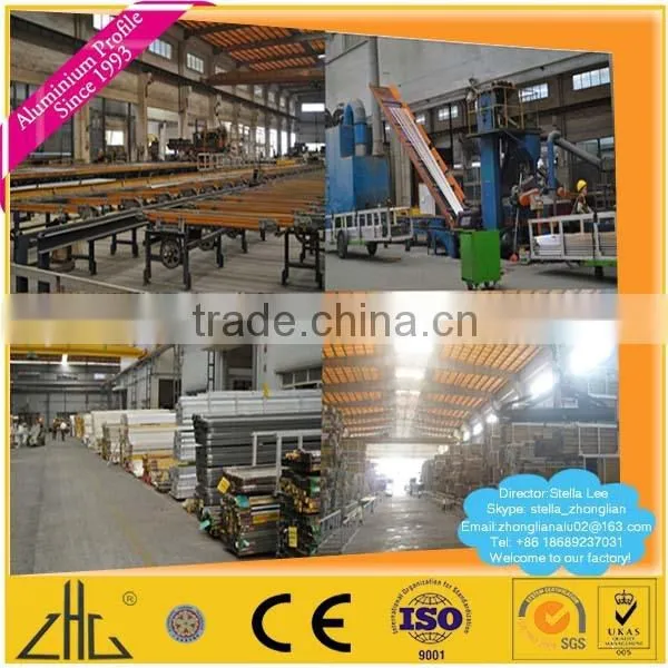Top aluminium frame manufacturer/ black aluminium frame profile extrusion CNC machinining/ aluminium TV frame Panasonnic factory