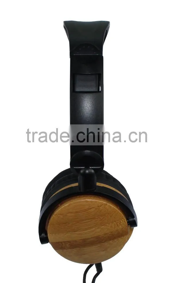 New design wood headphone for promotion use headphone