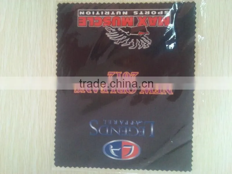 2014custom print microfiber cleaning cloth