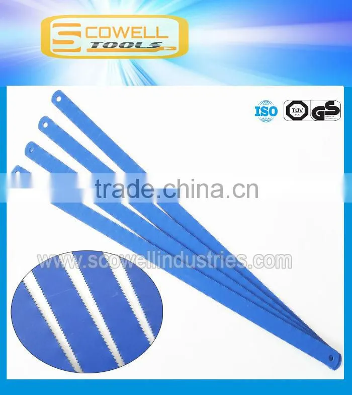 HSS bimetal flexible hack saw blades double sides teeth