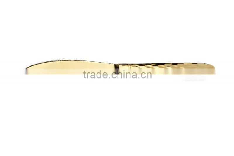 PVD Coating gold color cutlery, stainless steel flatware 18/10, flatware