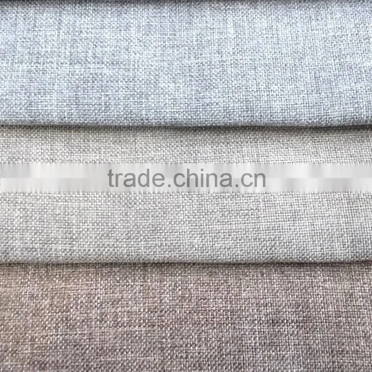 Faux linen with Pongee Backing for upholstery