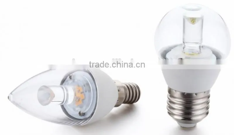 110V 230V E27 B22 E14 G45 P45 bulb glass house aluminum house g45 SMD filament LED 3w 4w