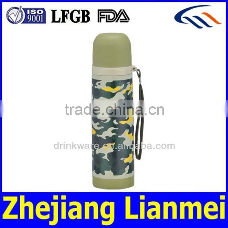 Eco-friendly FDA LFGB certified stainless steel vacuum bottle, thermos bottle, thermos water bottle