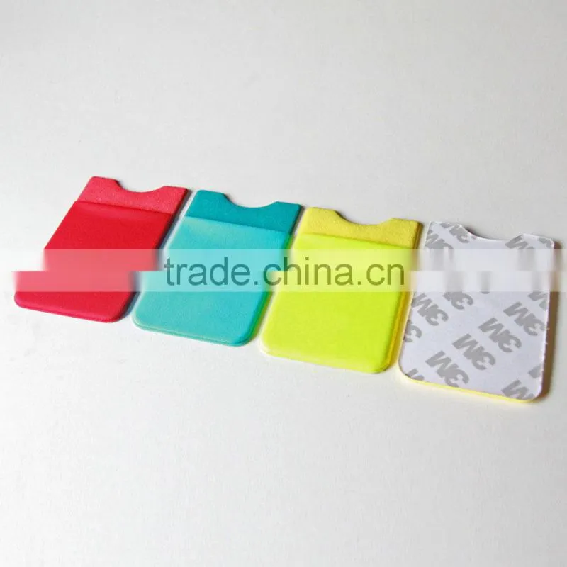 Novel Promotional Gifts Anti-slip 3M Sticker Cellphone Card Holder
