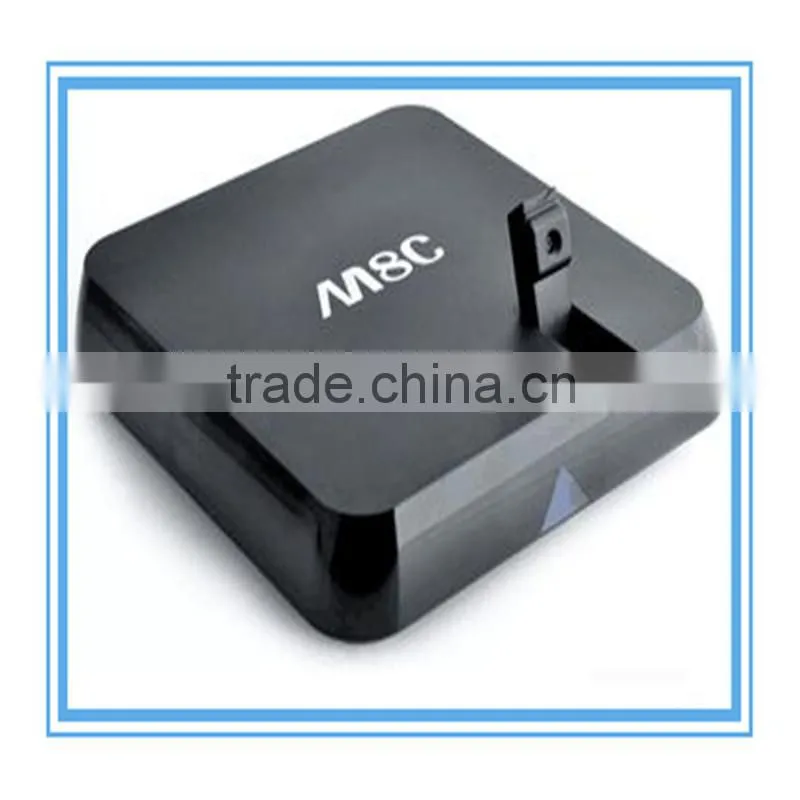 2016 hot android tv box Amlogic S802 Quad Core 2GB/8GB Android tv box M8C with wifi bluetooth