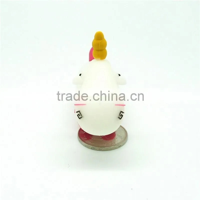 Cartoon white Unicorn pendrive minion usb flash drive real capacity cute horse pen drive 4g 8g 16g 32G flash memory U disk