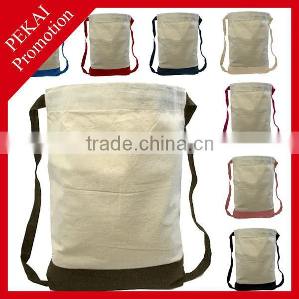 Newly Cheapest Best Selling Plastic Drawstring Backpack Bag For Christmas Gifts With Logo