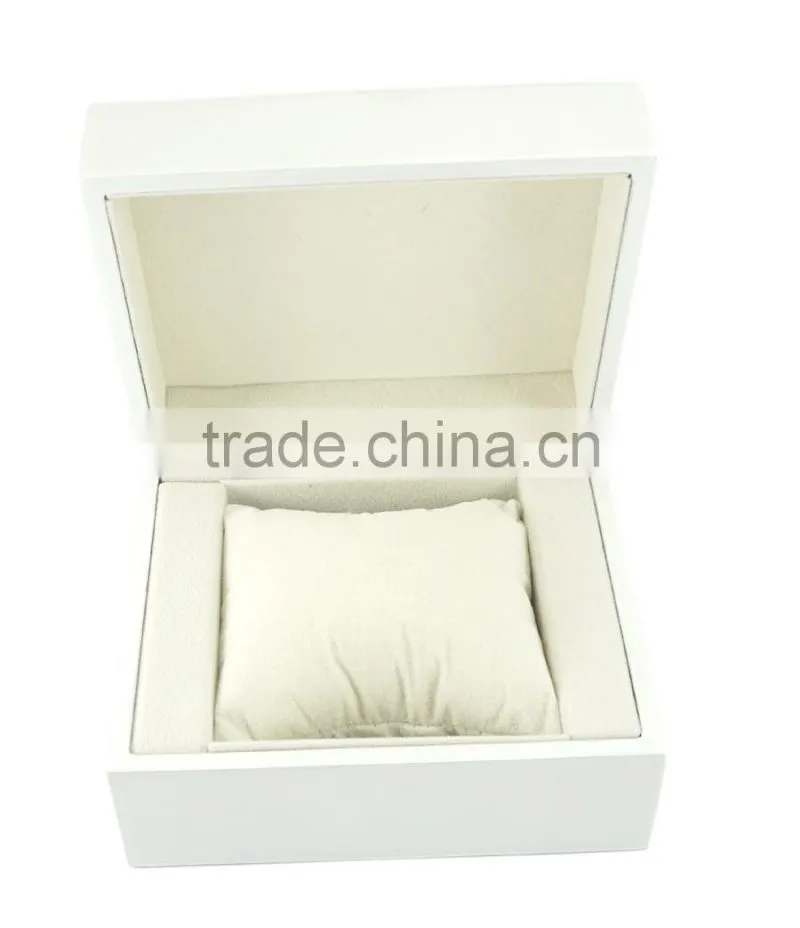 Good quality &price pure white elegant boxes for ladies watches gift case from Alibaba