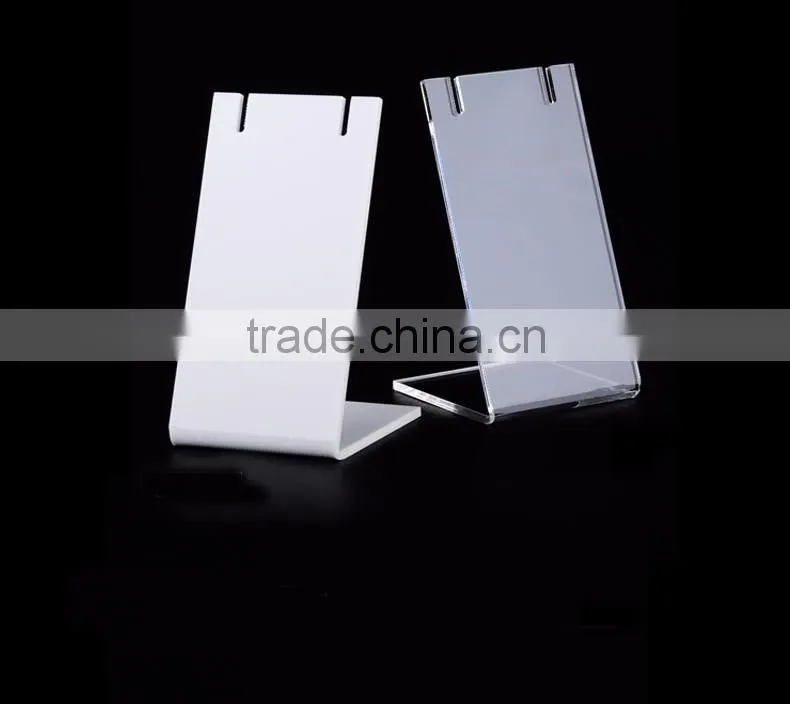 High Quality Customized Color Acrylic Nackring Jewelry Display Rack Stand
