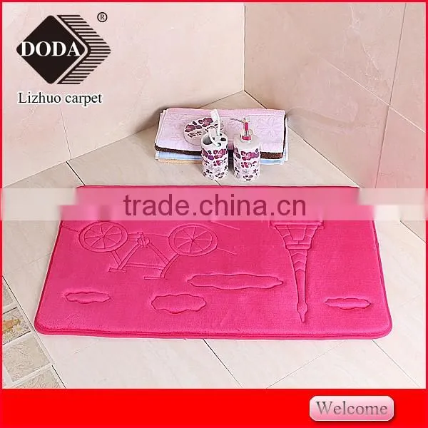 The latest designs non-slip bathroom carpet door mat livingroom rugs