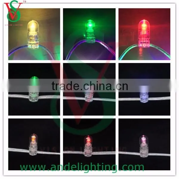 12V LED clip strip light outdoor christmas decoration CE RoHS listed