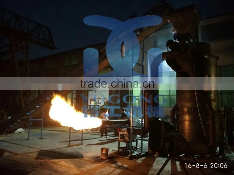 Agricultural waste/wood biomass gasifier for boiler and drying machine