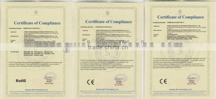 CE/Rohs PAR30 E27 socket 5*1W high power LED lamp led spotlight