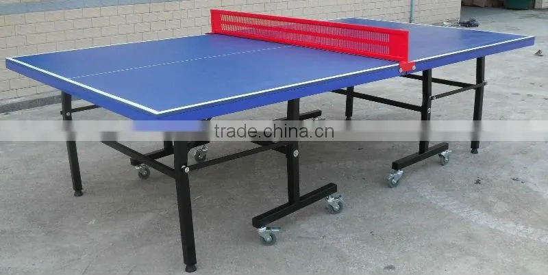 High quality factory price Economic 25mm SMC Standard size Moveable foldable Table tennis table