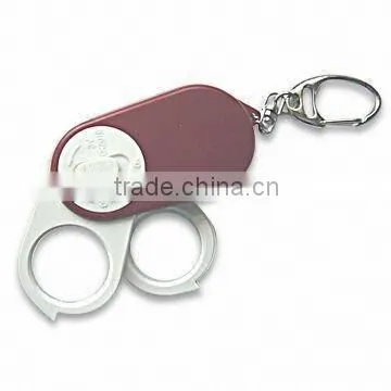 5X Keychain LED Magnifying Glass
