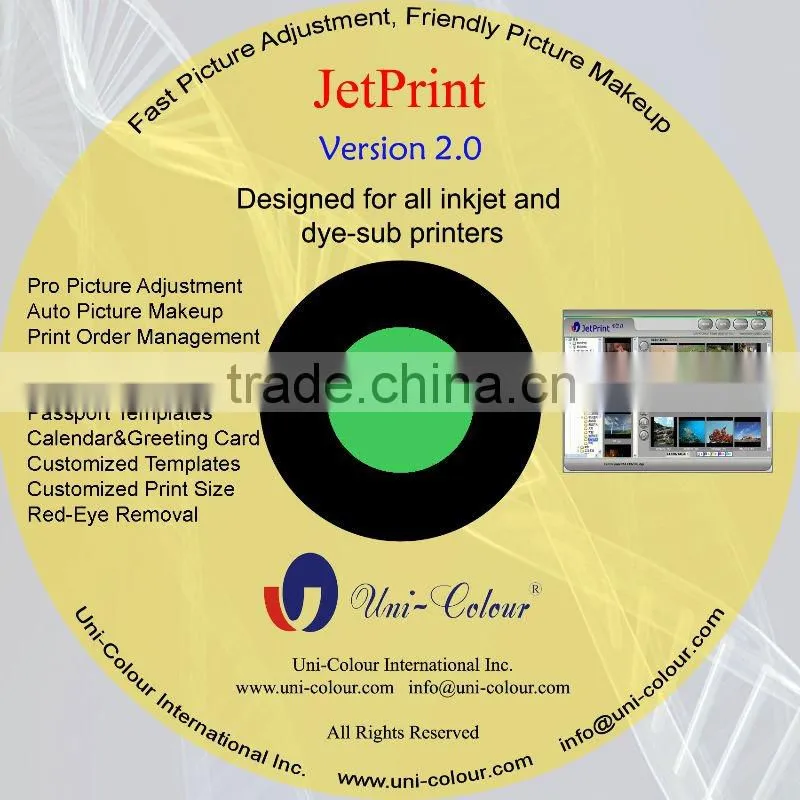 Uni-colour Photobook and Album Software
