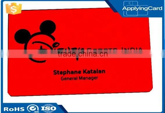 New product pvc card for business gift card with customized inkjet prinitng
