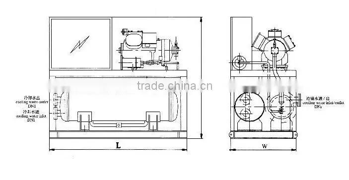 Air Cooled Marine Piston Water Chiller