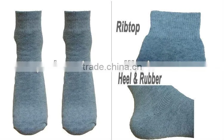 2016 new comfortable cotton grey business men ankle leisure socks
