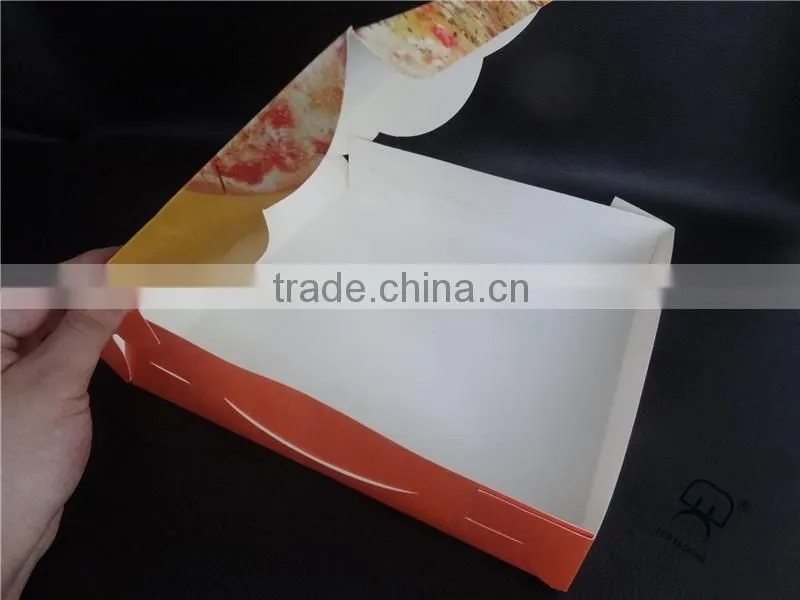Factory price high quality corrugated E-flute paperboard pizza box