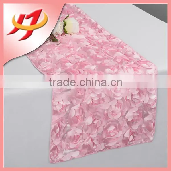 Fancy Luxury Silver Sequin Laser Cut Felt Table Runner for Square Tables
