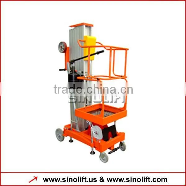 EGTWY Series Aluminum Mast Aerial Work Platform