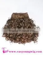 Wholesales synthetic afro curly braiding hair weaving