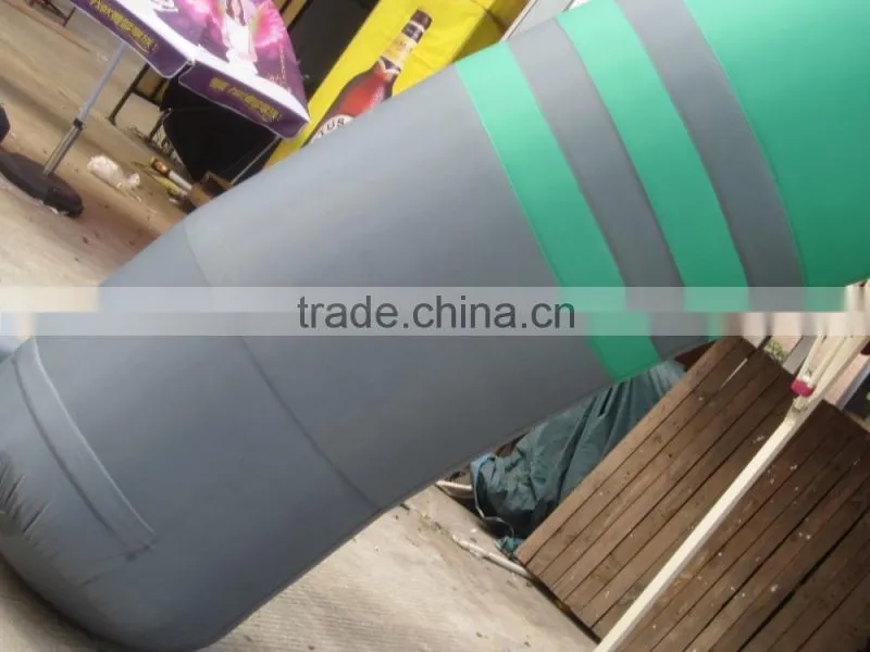 Factory price colorful rainbow inflatable arch