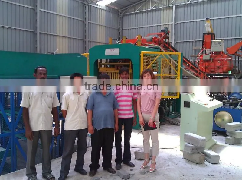 QT4-15C Automatic block paving machine youtube