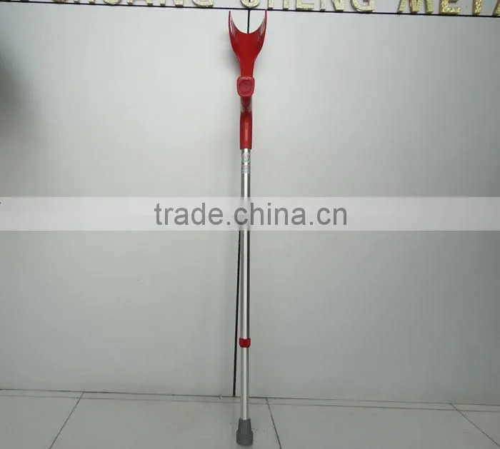Different color aluminum adjustable walking elbow crutches