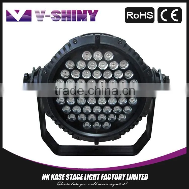 54pcs*3w RGBW waterproof led stage light