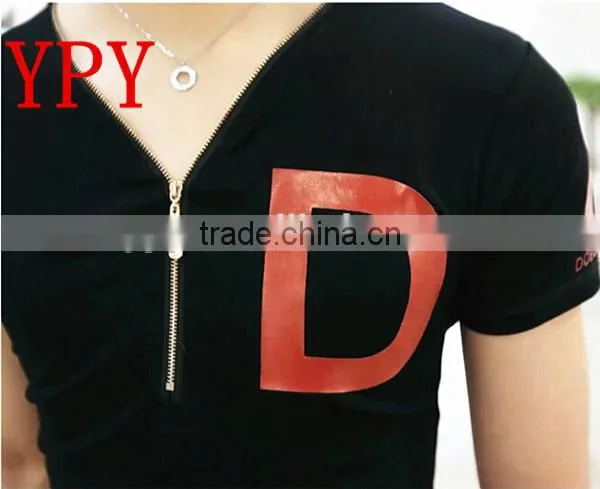 Hot Sale 5# Double Point Metal Zipper for Men's T shirt