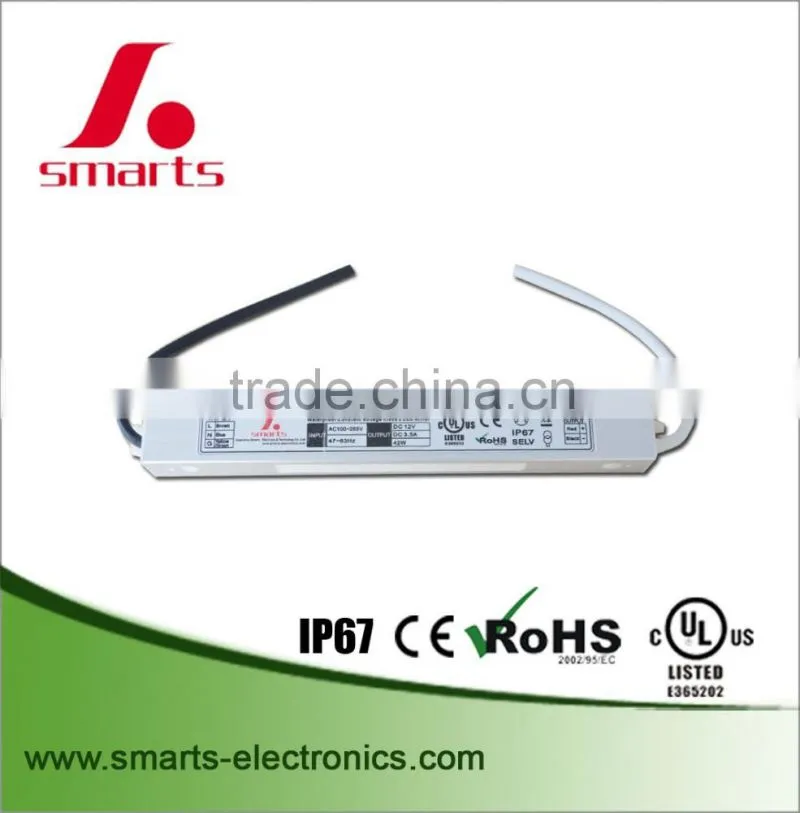 120v ac to 60-80v dc 350mA 28watt constant current led transformer