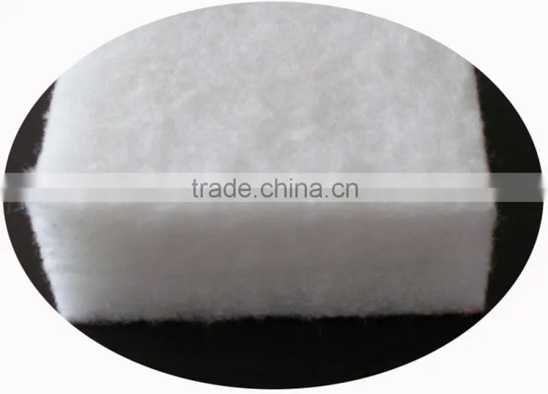 Hot Sale Nonwoven stiff wadding and glue free wadding production line